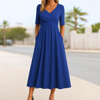 Veronica™ | Elegante abito midi dal fascino intramontabile