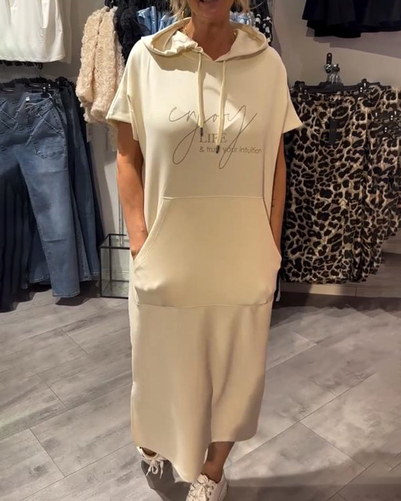 Sasha™ | Abito felpa con cappuccio