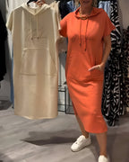 Sasha™ | Abito felpa con cappuccio