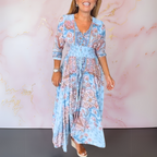 Bella™ | Elegante maxi-abito boho con cintura