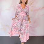 Bella™ | Elegante maxi-abito boho con cintura