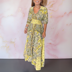Bella™ | Elegante maxi-abito boho con cintura