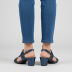 Gea - Sandalo comodo donna con tacco