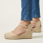 Jade - Sandalo comodo donna con zeppa
