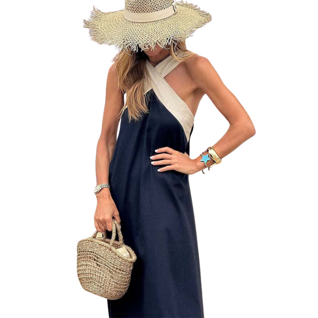 Aurora™ | Elegante abito estivo con scollo incrociato