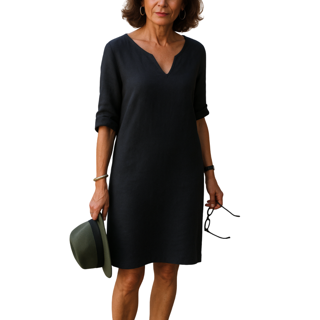 Rita™ | Abito elegante con scollo a V.