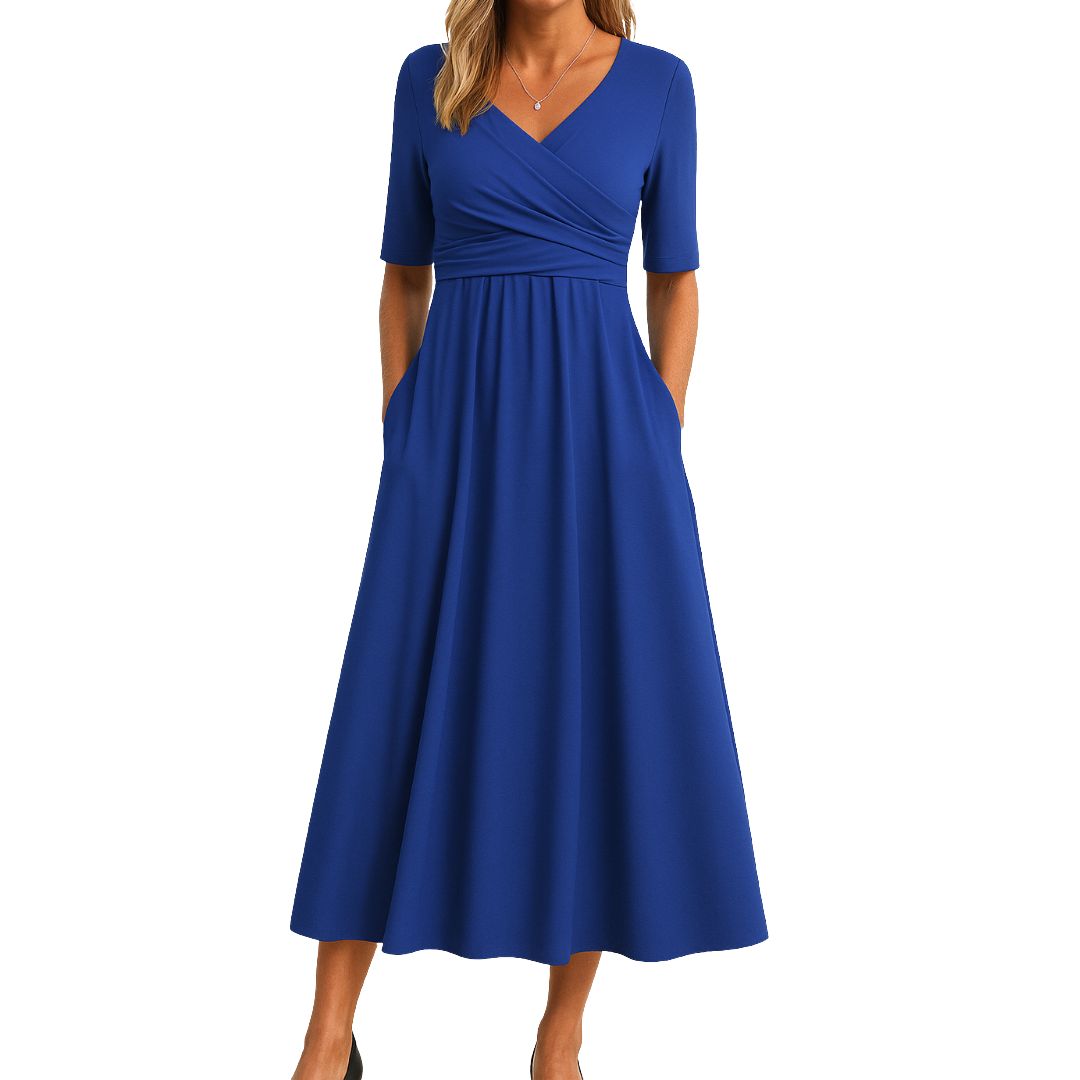 Veronica™ | Elegante abito midi dal fascino intramontabile