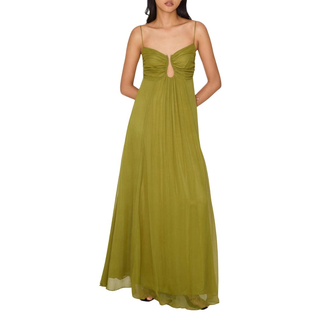 Alessandra™ | Abito Maxi Elegante con Spalline Sottili