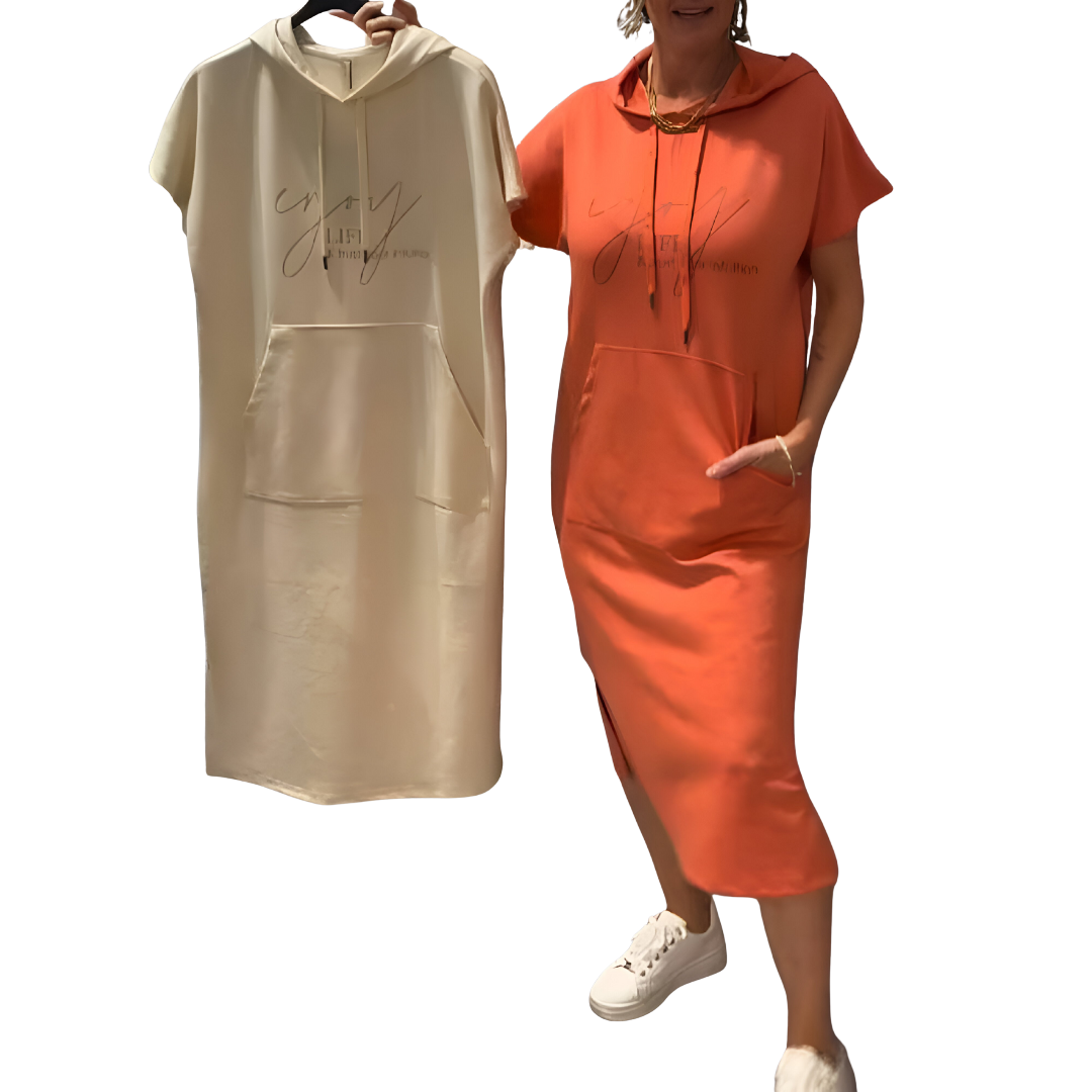 Sasha™ | Abito felpa con cappuccio