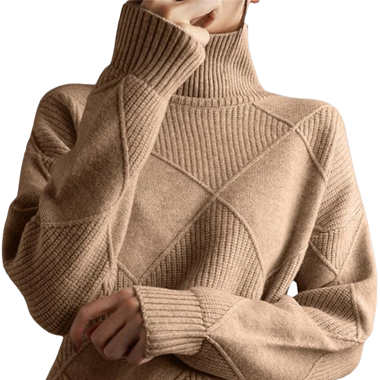 OLIVIA™|MAGLIA COLLO ALTO