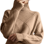 OLIVIA™|MAGLIA COLLO ALTO