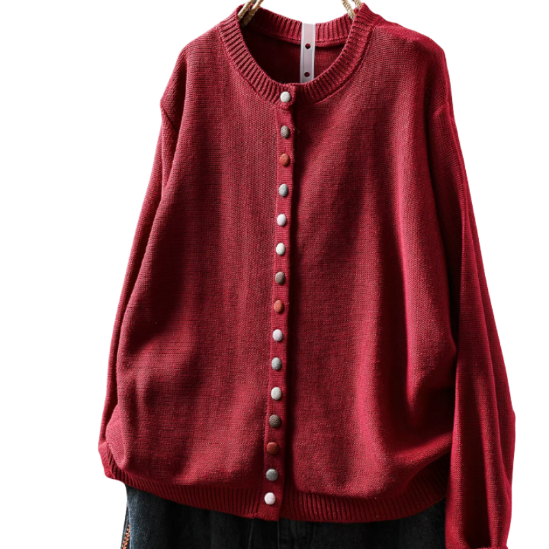 MARGOT™|ELEGANTE CARDIGAN IN COTONE