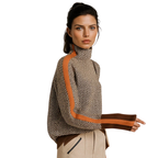 Ludovica™ | Maglione Elegante con Collo Alto