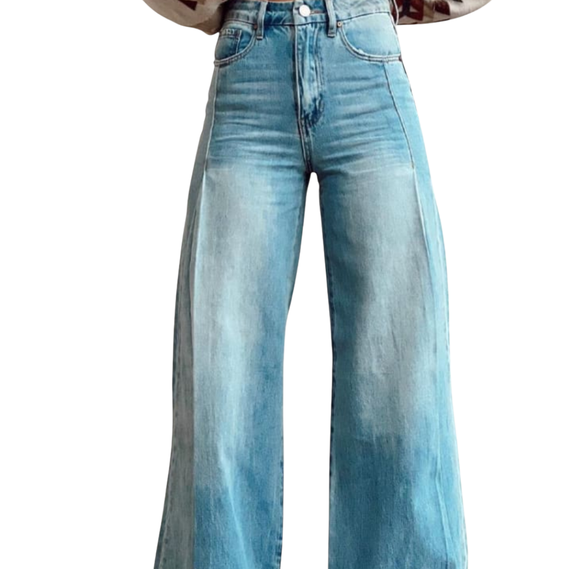 Avery™| Pantaloni casual eleganti a gamba larga