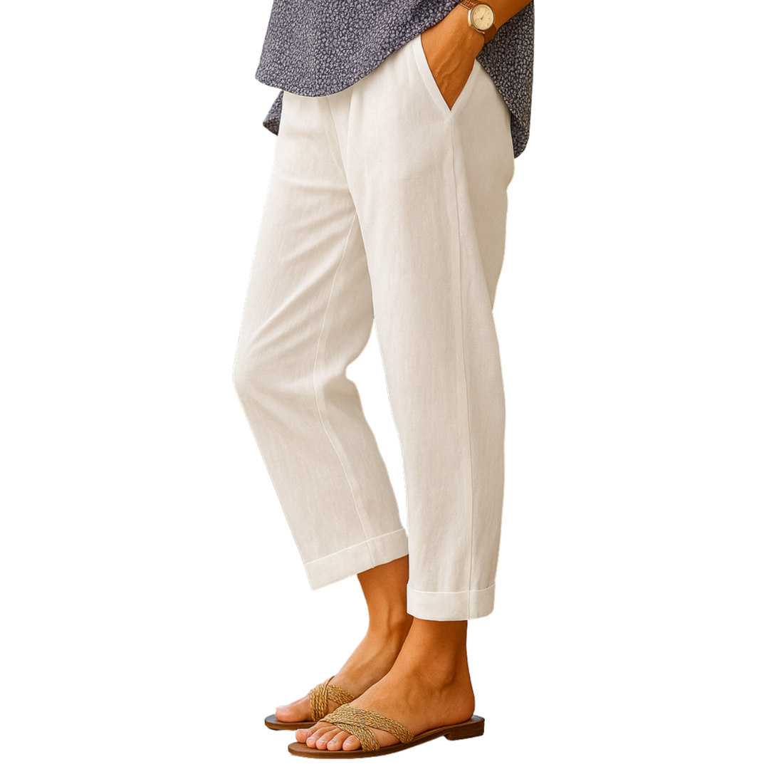 GRAZIELLA™|PANTALONI ESTIVI DRITTI