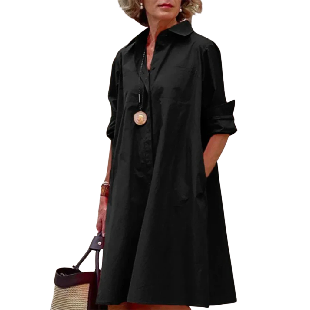 Caterina™ | Abito Chemisier Raffinato