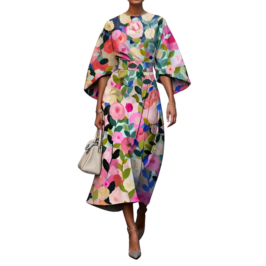 Marcella™ | Abito Floreale Elegante