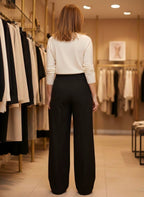 Giulia™ | Pantaloni Morbidi a Gamba Ampia