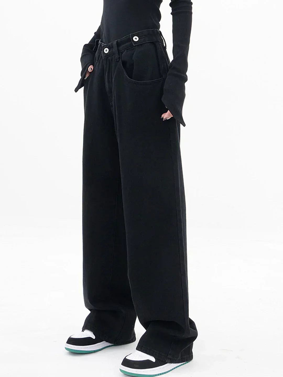 Silvia™| Jeans a vita larga