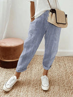 GIULIA™|PANTALONI A RIGHE