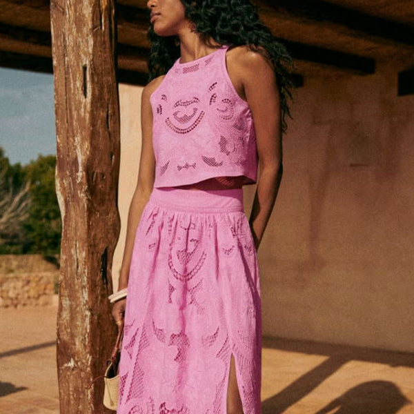 Callista™ | Completo Estivo in Pizzo Ricamato