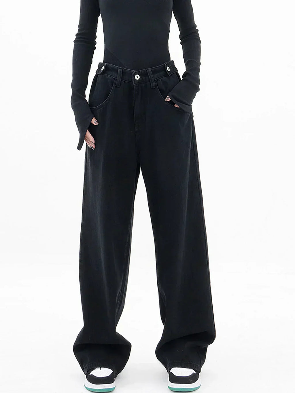 Silvia™| Jeans a vita larga