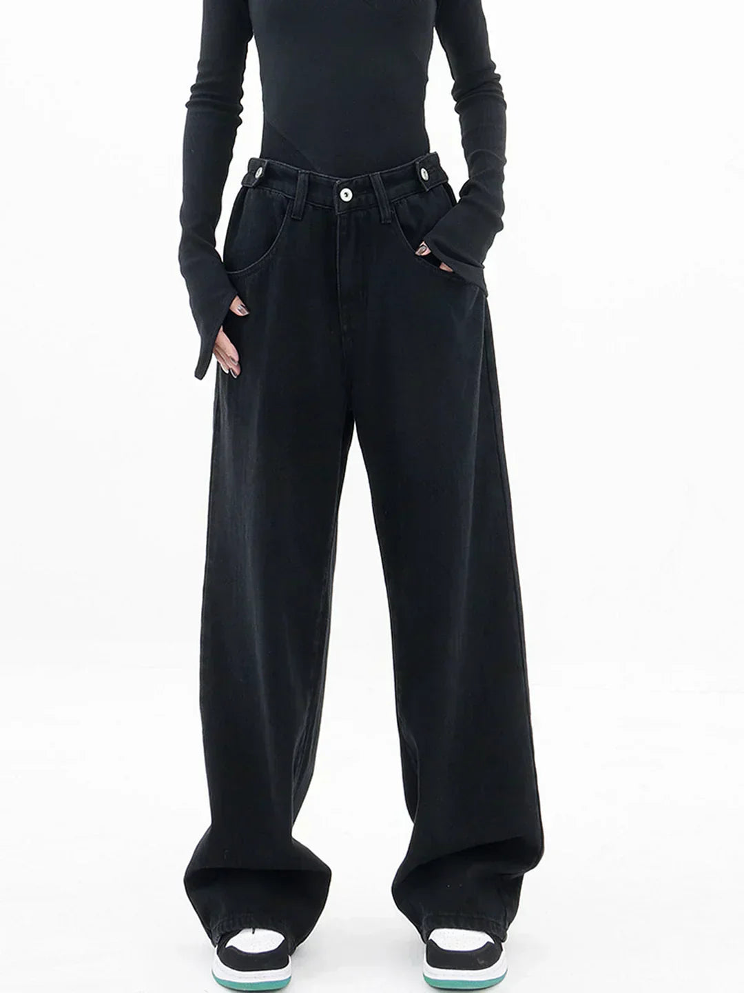 Silvia™| Jeans a vita larga