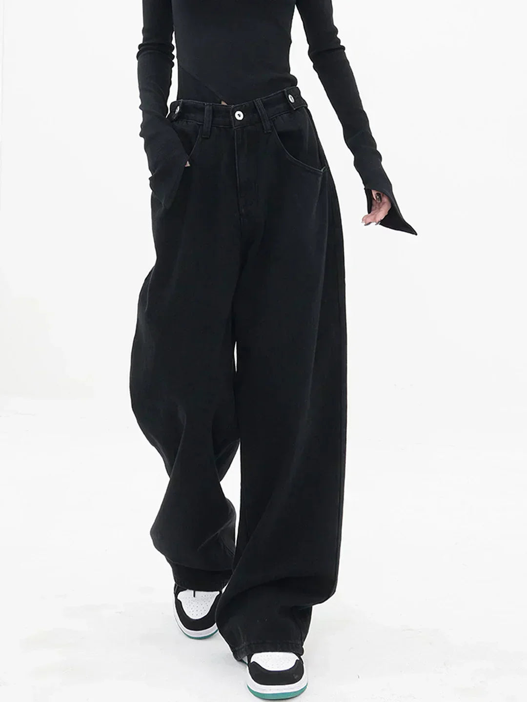 Silvia™| Jeans a vita larga