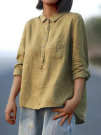 Elvie | Blusa Linne Elegante para el Verano