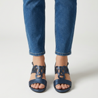 Gea - Sandalo comodo donna con tacco
