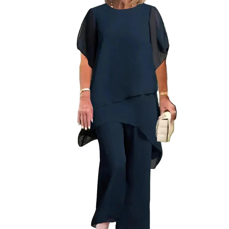 Herlene | Top Chic e Pantaloni Irregolari